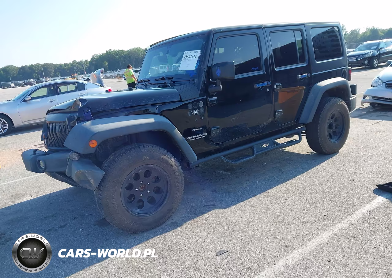 2014 Jeep Wrangler Unlimited Sport VIN:1C4BJWDG1EL177565 - 2