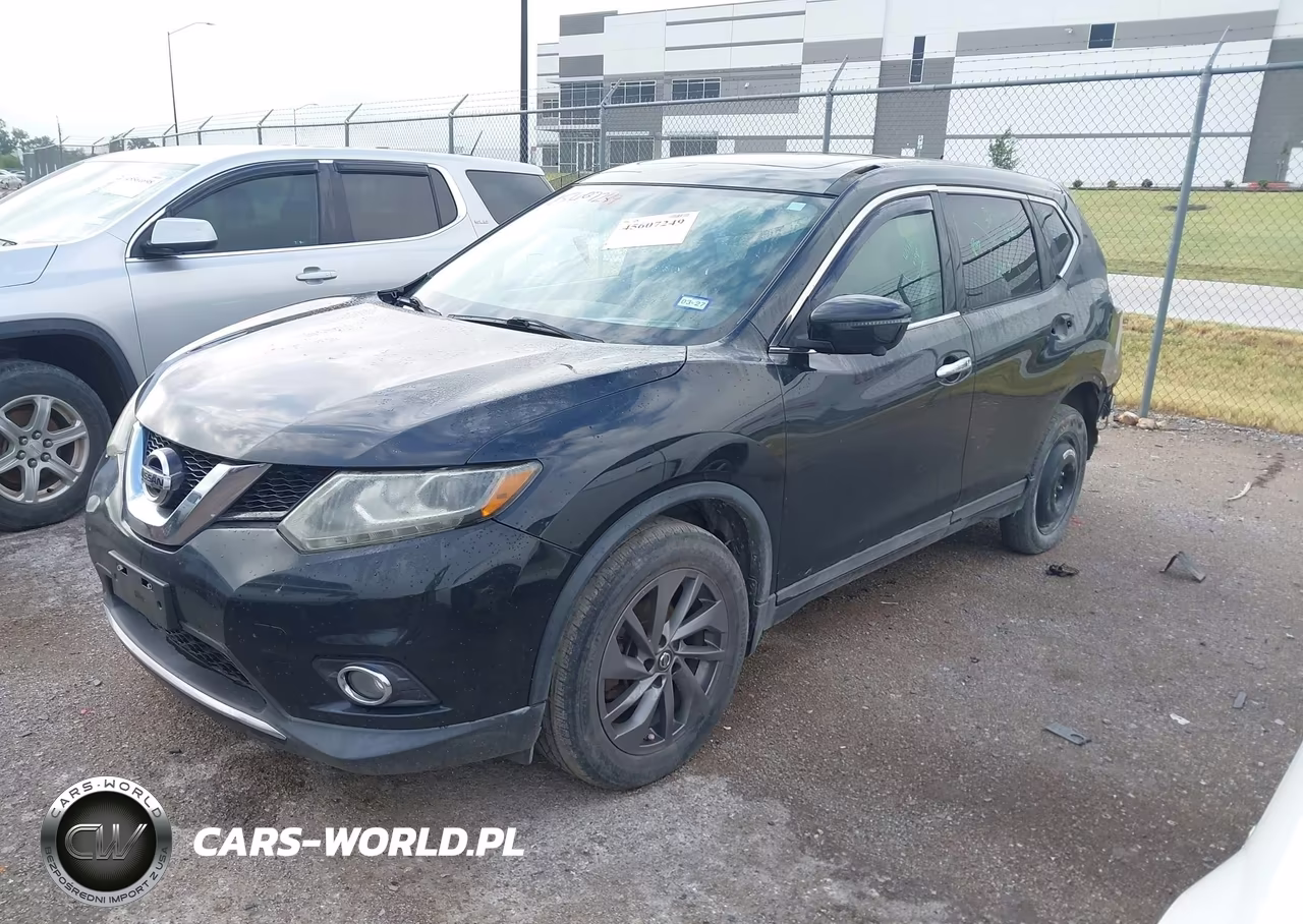 2016 Nissan Rogue Sl VIN:5N1AT2MV7GC739397 - 2
