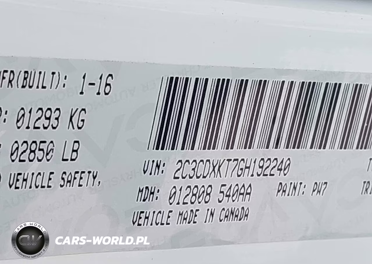 2016 Dodge Charger Police VIN:2C3CDXKT7GH192240 - 9