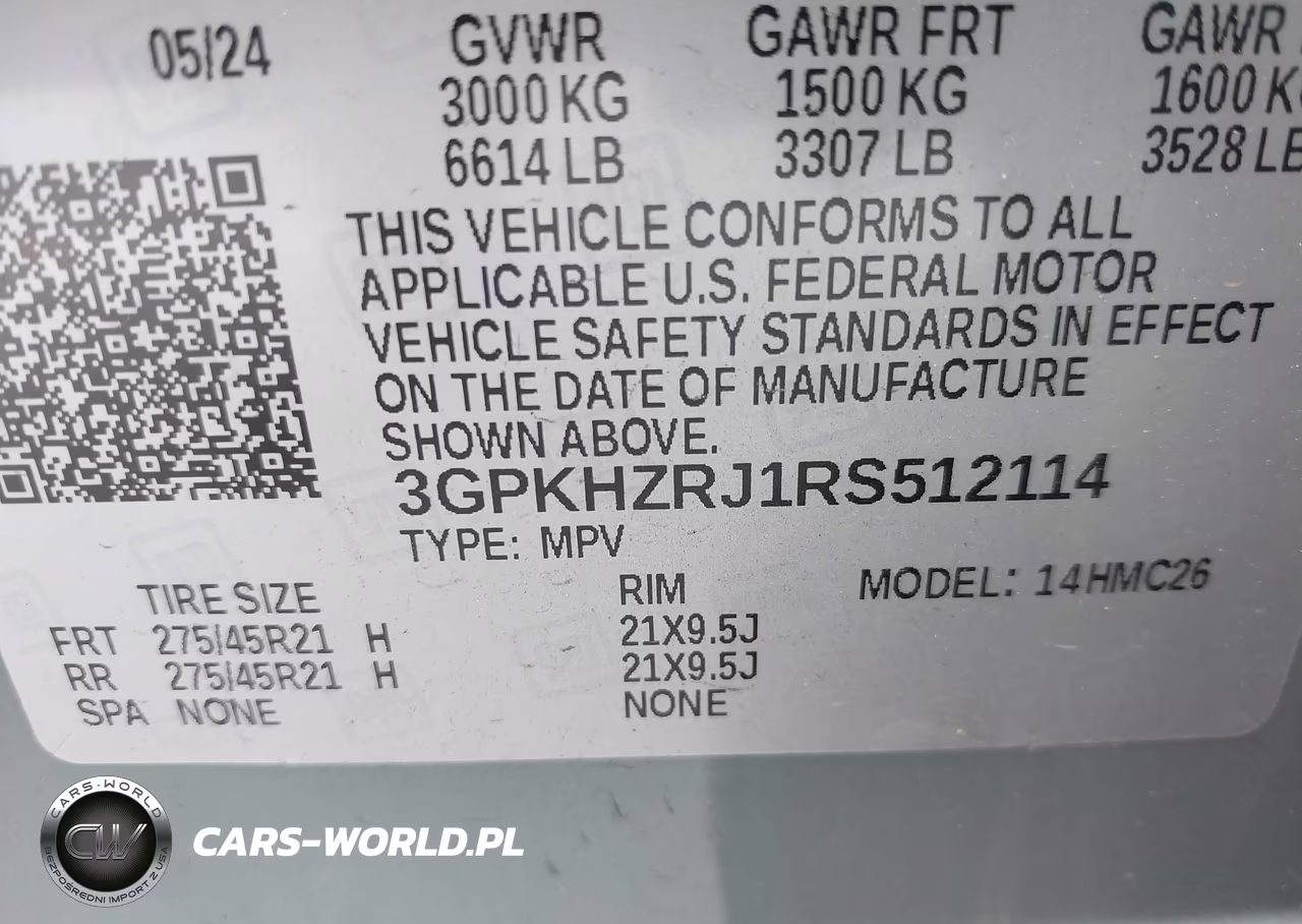 2024 Honda Prologue Elite VIN:3GPKHZRJ1RS512114 - 9