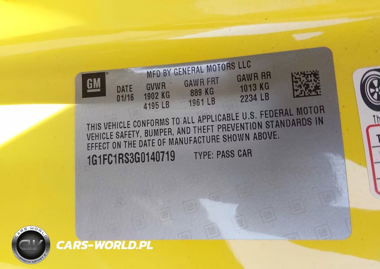2016 Chevrolet Camaro 2Lt VIN:1G1FC1RS3G0140719 - 9
