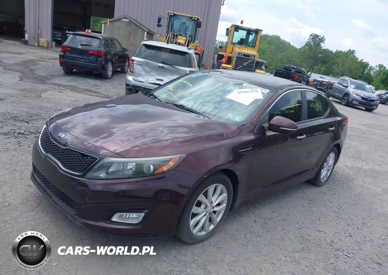 2014 Kia Optima Lx VIN:5XXGM4A75EG302864 - 2