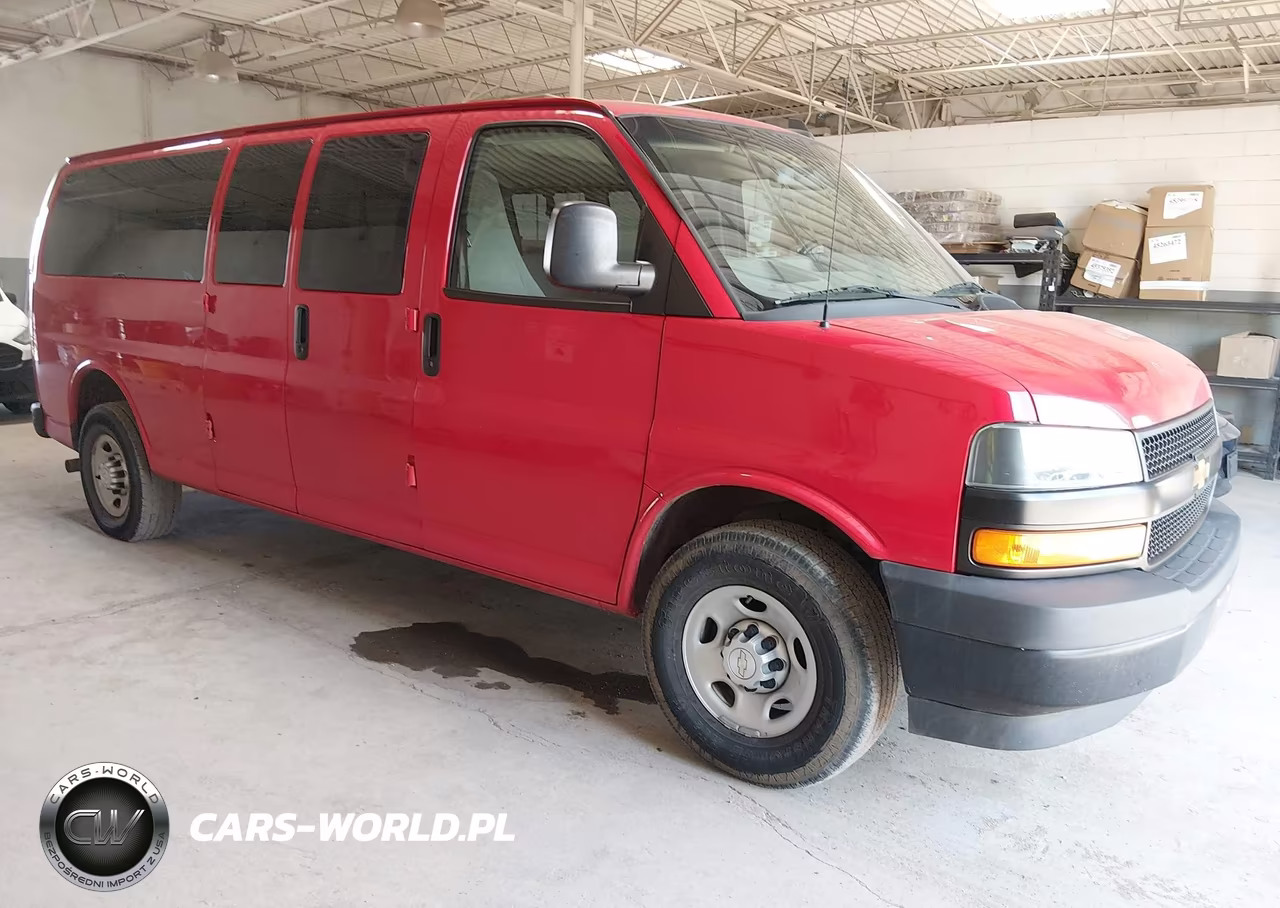2020 Chevrolet Express Passenger Rwd 3500 Extended Wheelbase Ls