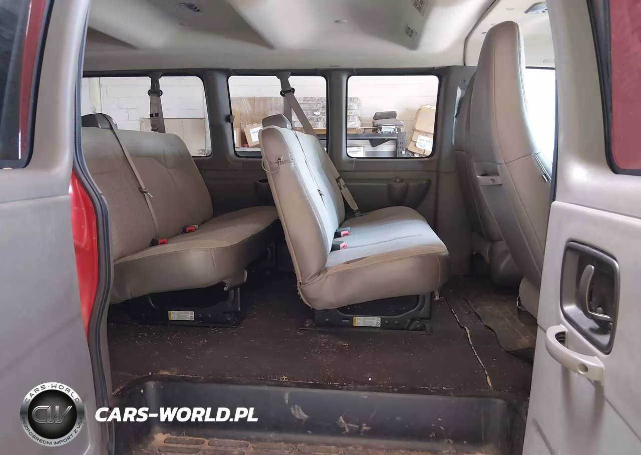 2020 Chevrolet Express Passenger Rwd 3500 Extended Wheelbase Ls VIN:1GAZGNFP5L1256033 - 8