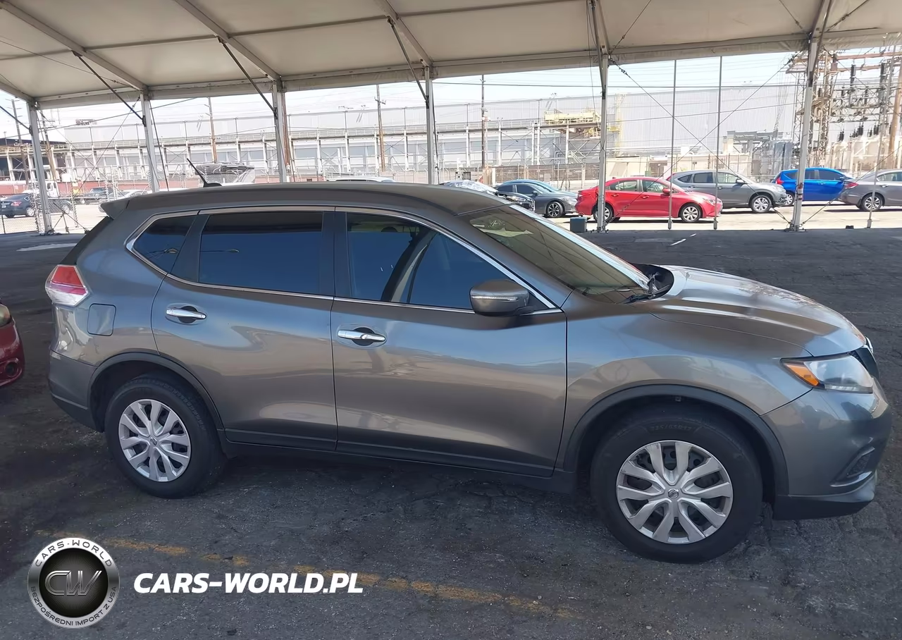 2015 Nissan Rogue S VIN:KNMAT2MT4FP551804 - 13