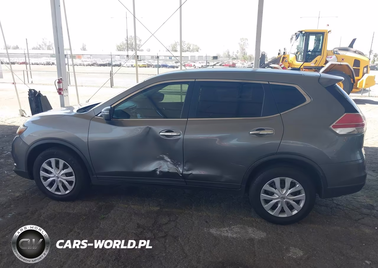 2015 Nissan Rogue S VIN:KNMAT2MT4FP551804 - 14