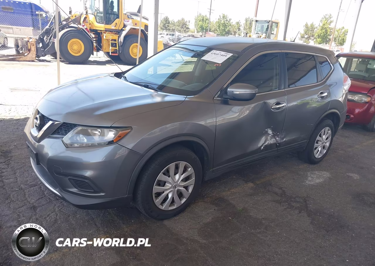 2015 Nissan Rogue S VIN:KNMAT2MT4FP551804 - 2