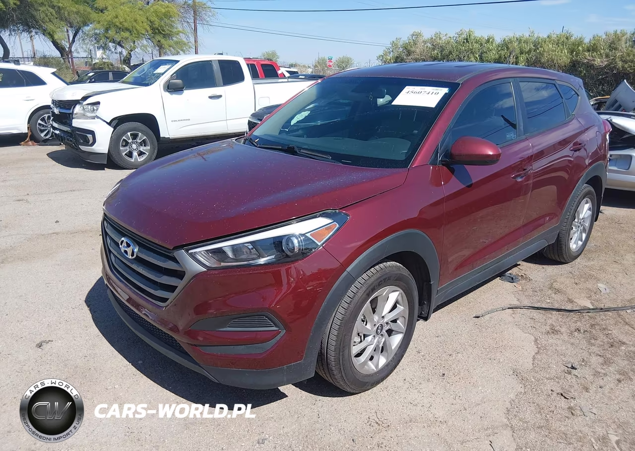 2016 Hyundai Tucson Se VIN:KM8J23A48GU092295 - 2