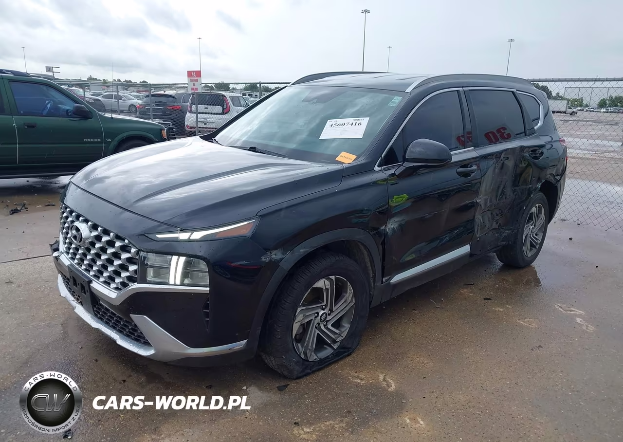 2021 Hyundai Santa Fe Sel VIN:5NMS24AJ7MH326692 - 2
