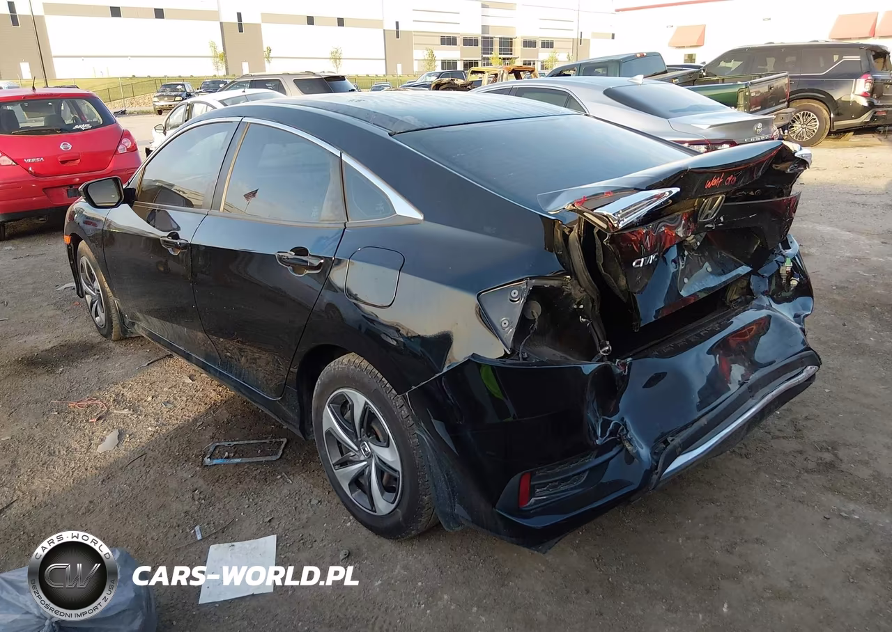 2020 Honda Civic Lx VIN:19XFC2F65LE014450 - 3