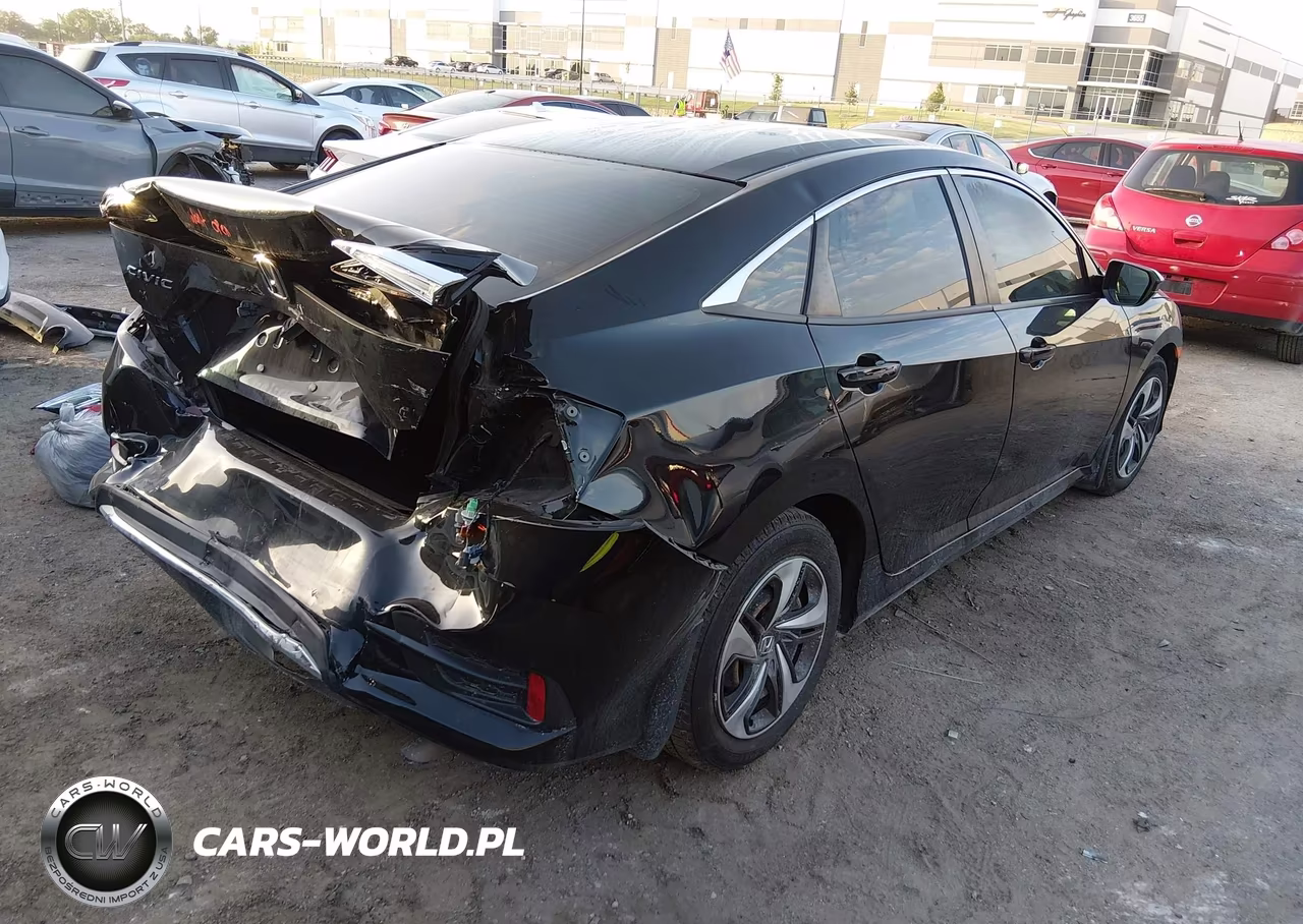 2020 Honda Civic Lx VIN:19XFC2F65LE014450 - 4