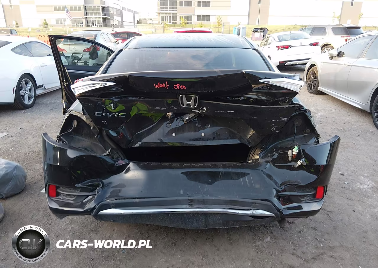 2020 Honda Civic Lx VIN:19XFC2F65LE014450 - 6