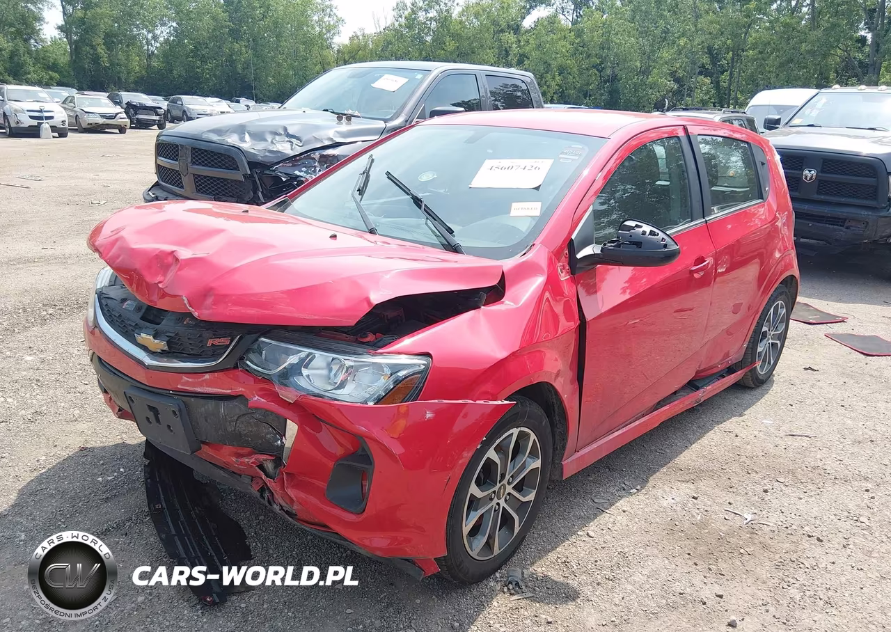 2017 Chevrolet Sonic Lt Auto VIN:1G1JD6SH5H4119156 - 2