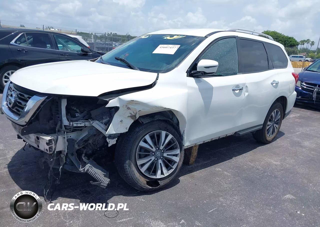 2018 Nissan Pathfinder Sv VIN:5N1DR2MN3JC610091 - 2