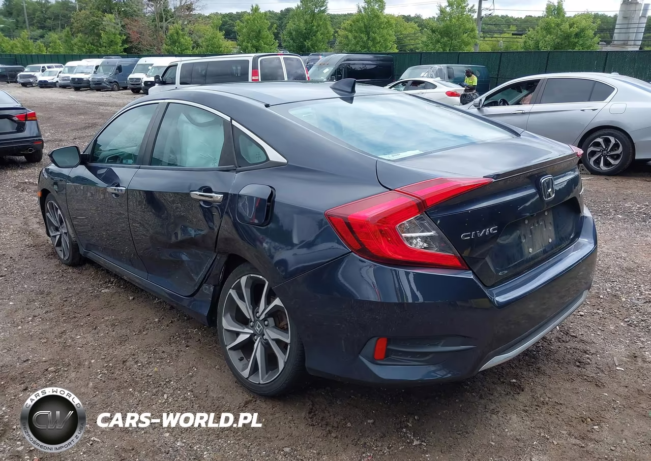 2020 Honda Civic Touring VIN:19XFC1F92LE205649 - 3