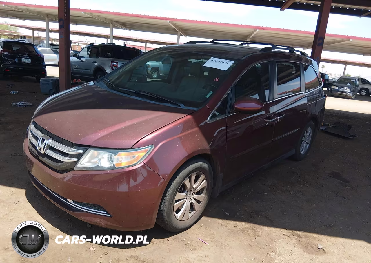 2016 Honda Odyssey Ex-L VIN:5FNRL5H69GB140791 - 2