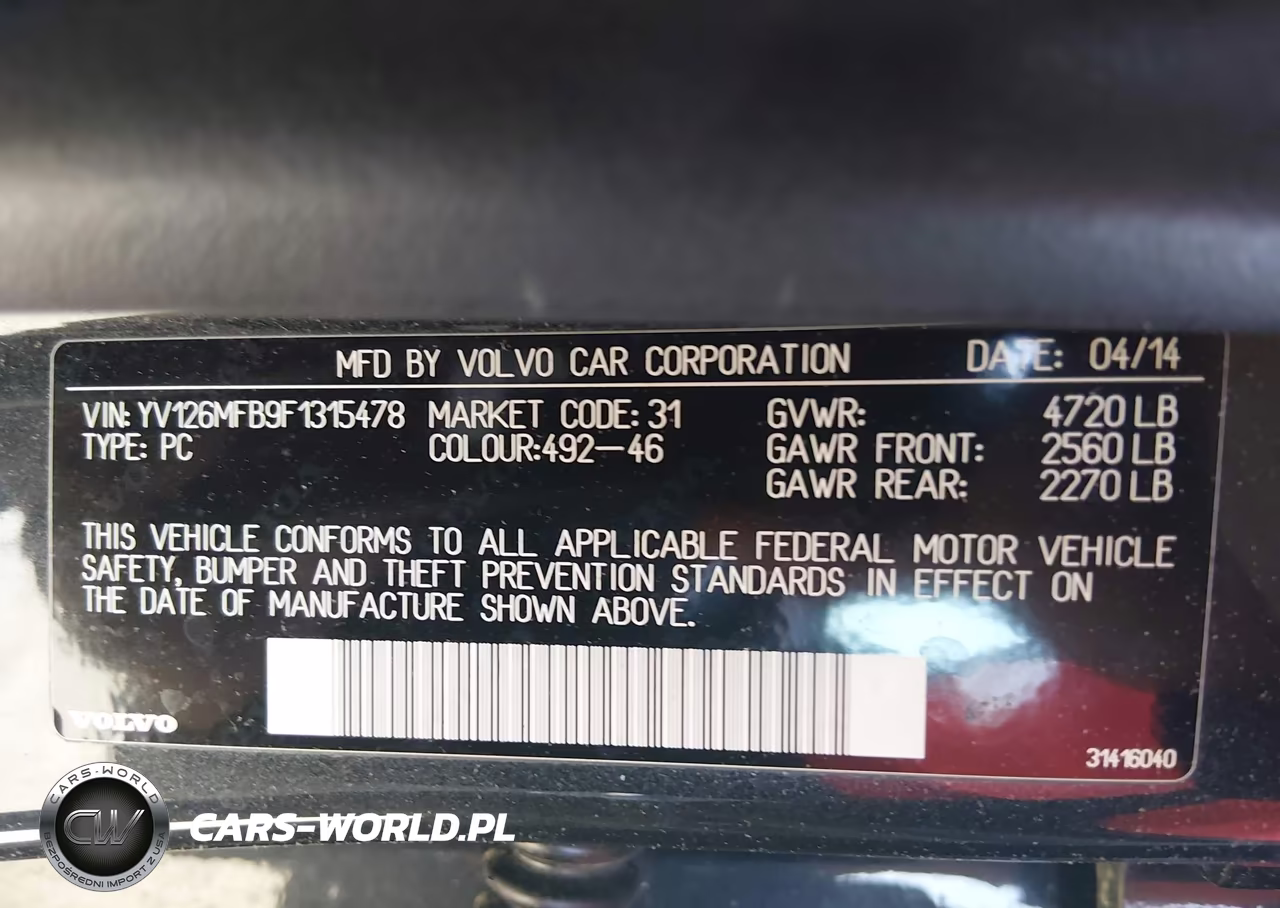 2015 Volvo S60 T5 Premier VIN:YV126MFB9F1315478 - 9