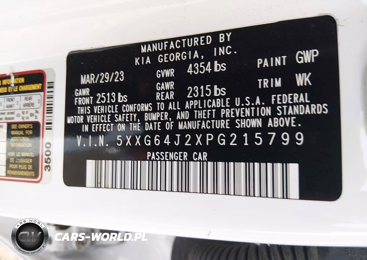 2023 Kia K5 Gt-Line VIN:5XXG64J2XPG215799 - 9