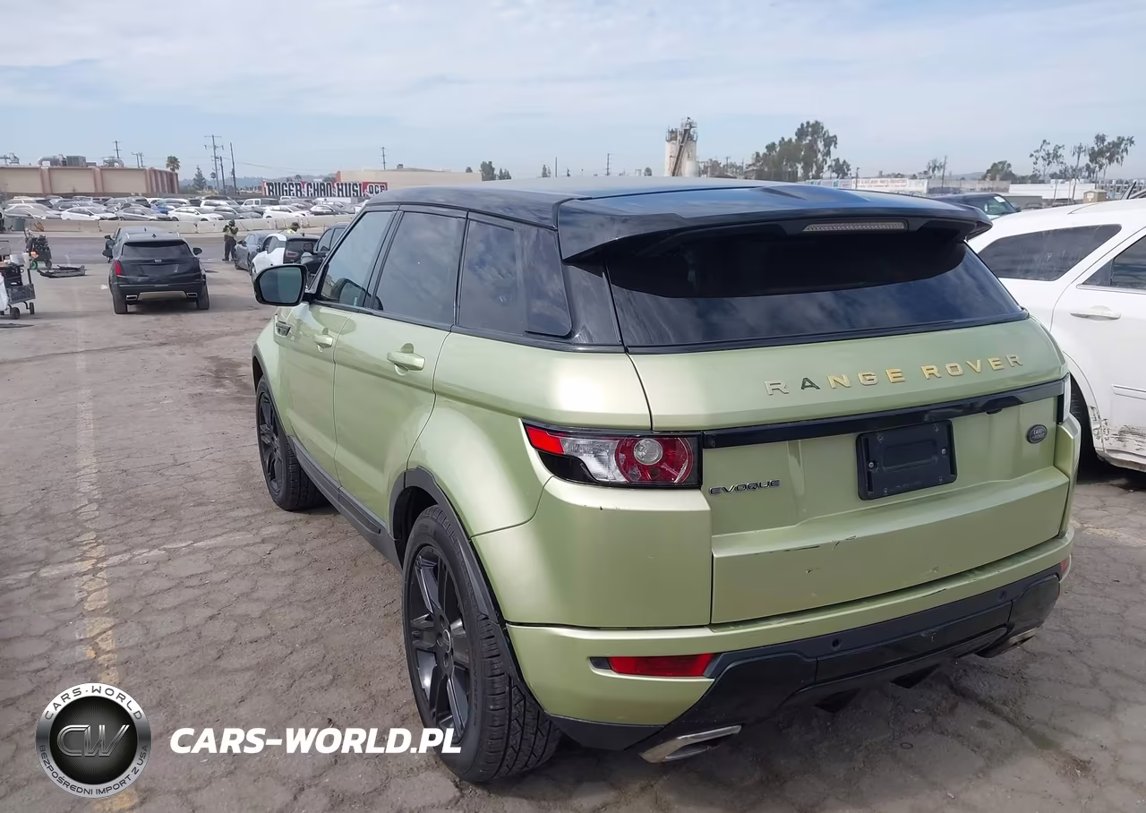 2012 Land Rover Range Rover Evoque Pure Plus VIN:SALVP2BG2CH669523 - 3