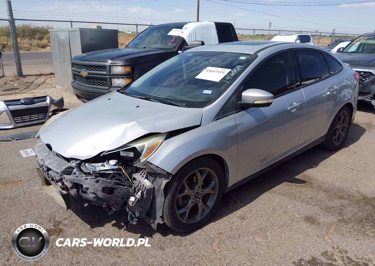 2014 Ford Focus Se VIN:1FADP3F29EL187113 - 2
