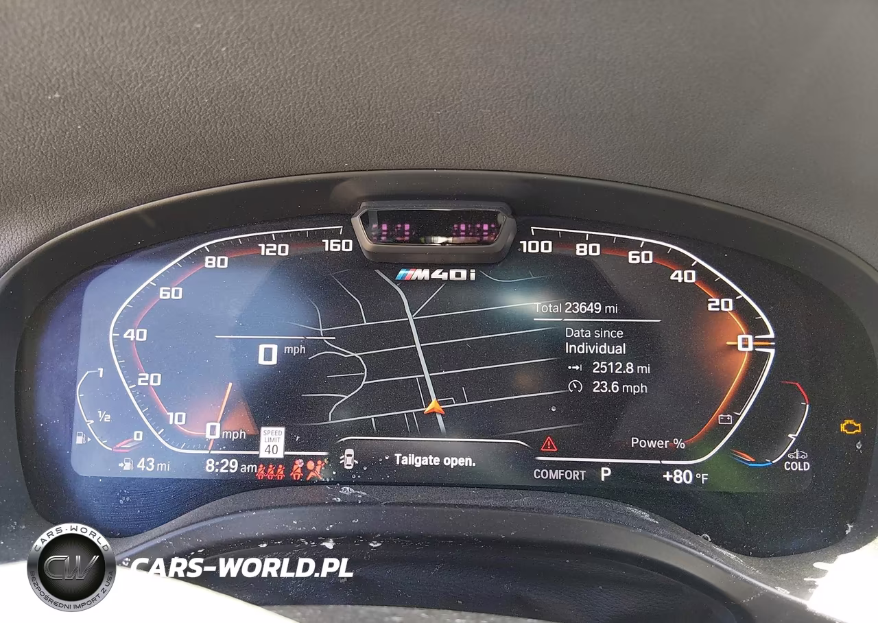2022 BMW X4 M40I VIN:5UX43DT07N9N07829 - 7