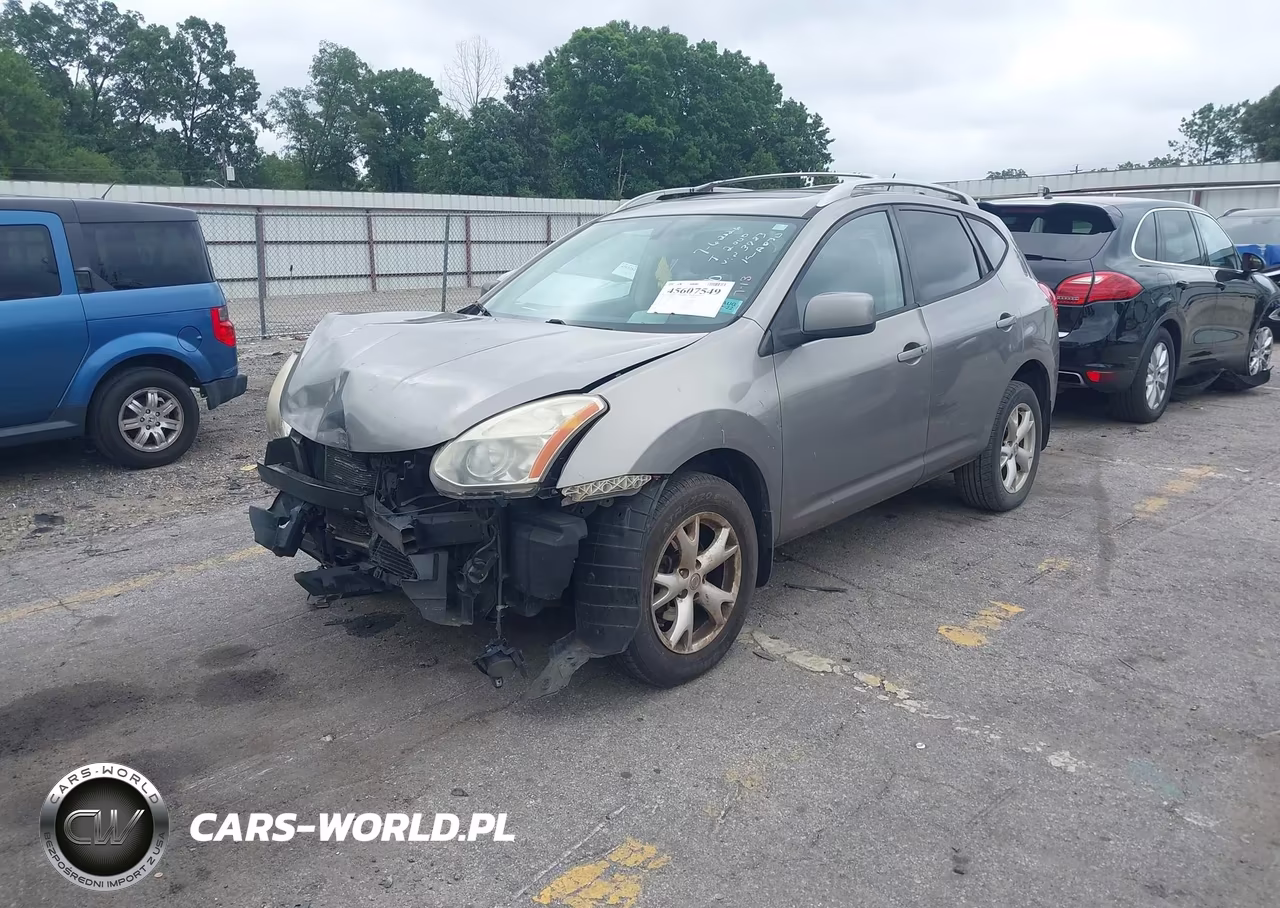 2009 Nissan Rogue Sl VIN:JN8AS58T49W323783 - 2