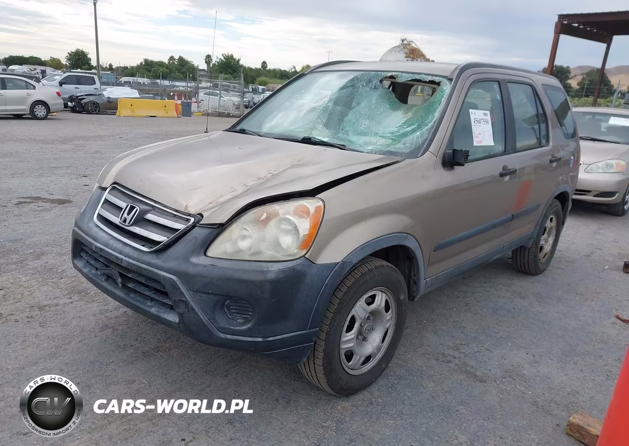 2005 Honda Cr-V Lx VIN:JHLRD78575C065179 - 2