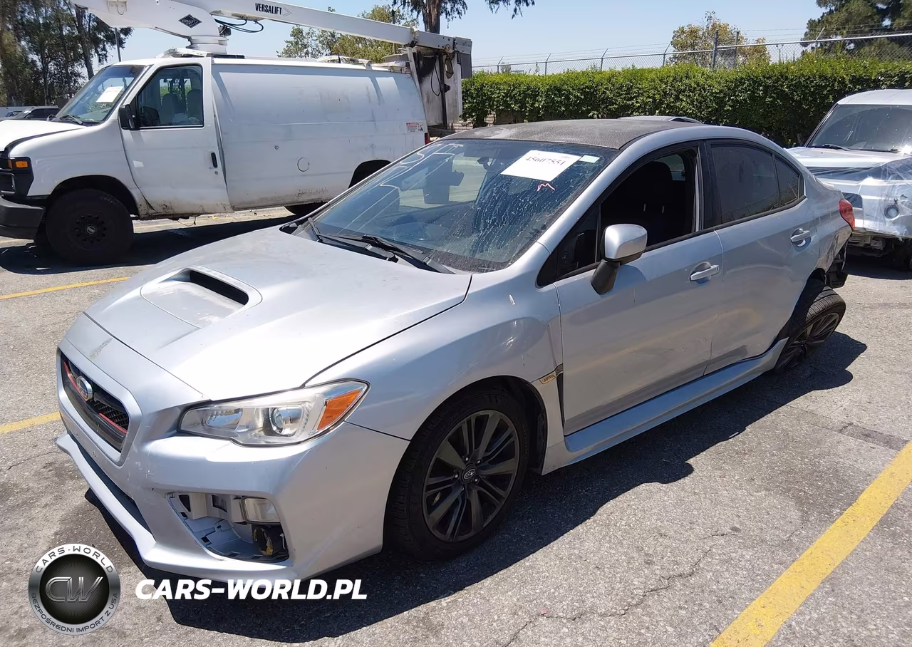 2015 Subaru Wrx VIN:JF1VA1A63F9837895 - 2