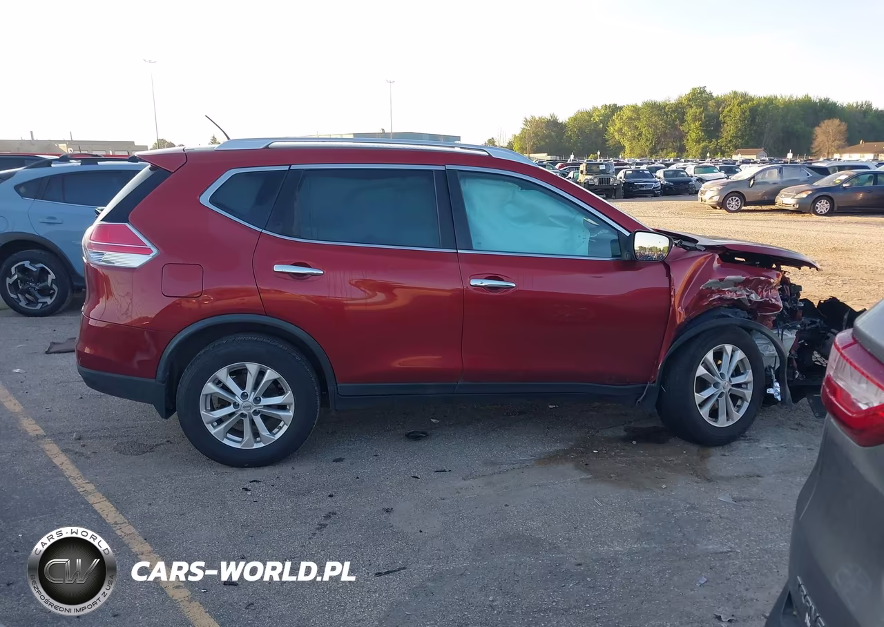 2015 Nissan Rogue Sv VIN:KNMAT2MV7FP508897 - 14