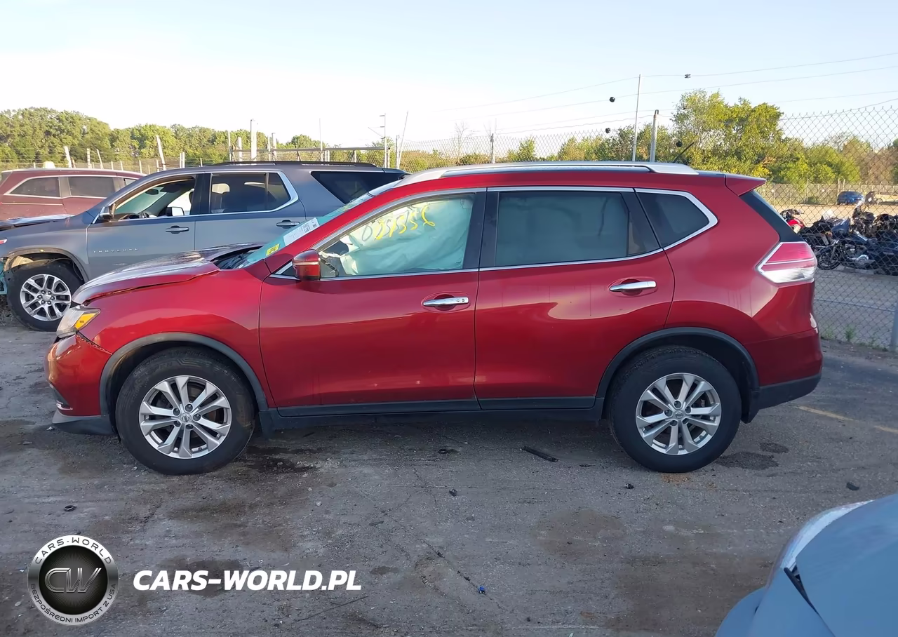 2015 Nissan Rogue Sv VIN:KNMAT2MV7FP508897 - 15