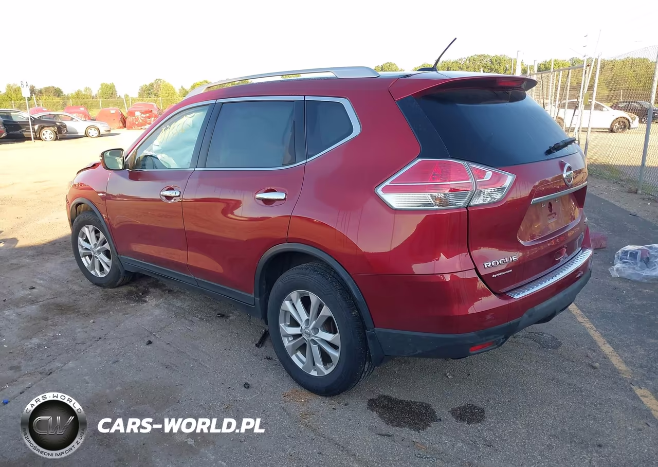2015 Nissan Rogue Sv VIN:KNMAT2MV7FP508897 - 3