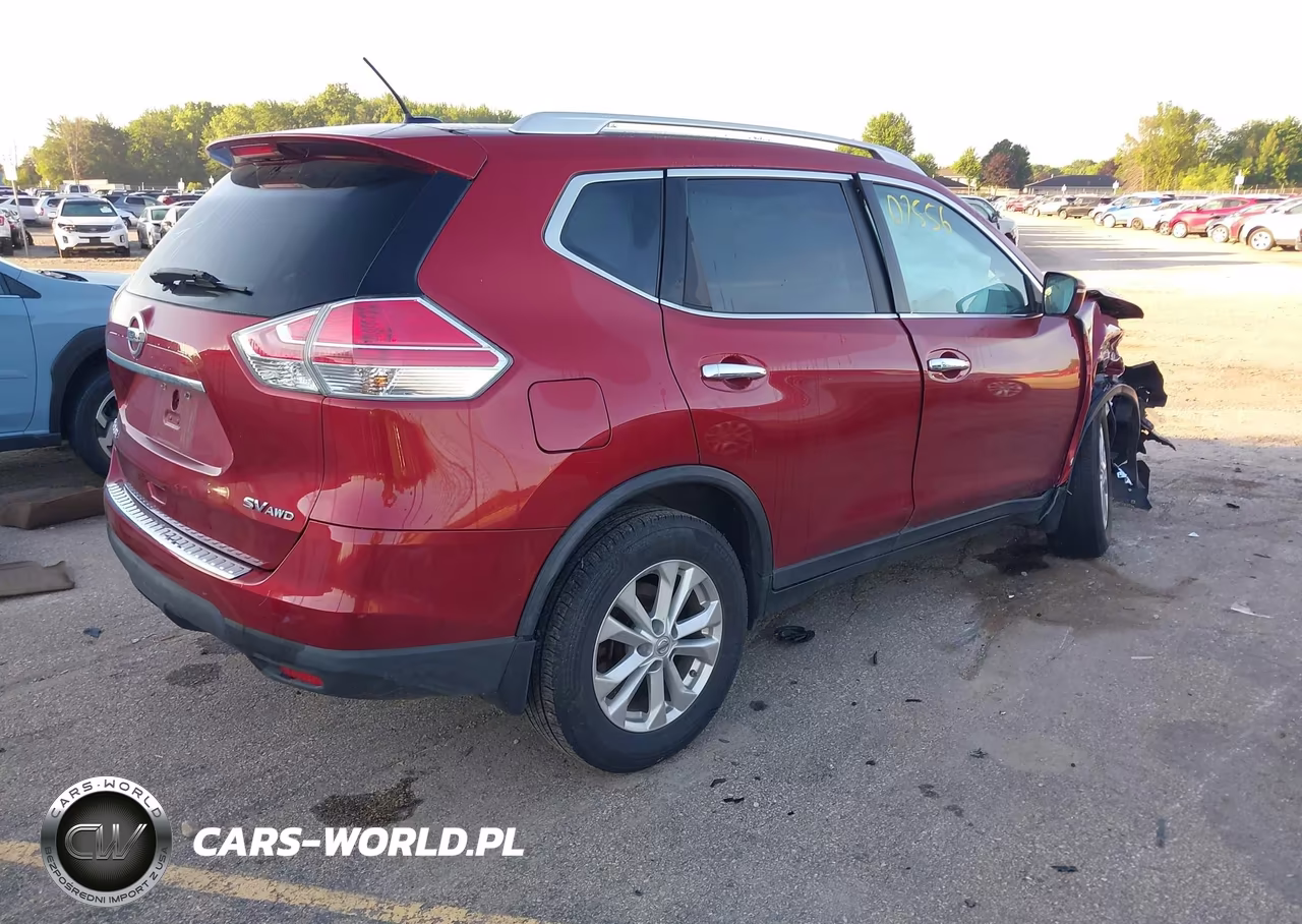 2015 Nissan Rogue Sv VIN:KNMAT2MV7FP508897 - 4