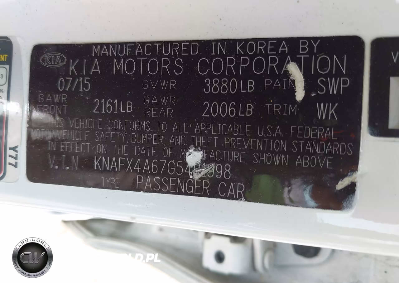 2016 Kia Forte Lx VIN:KNAFX4A67G5491998 - 9