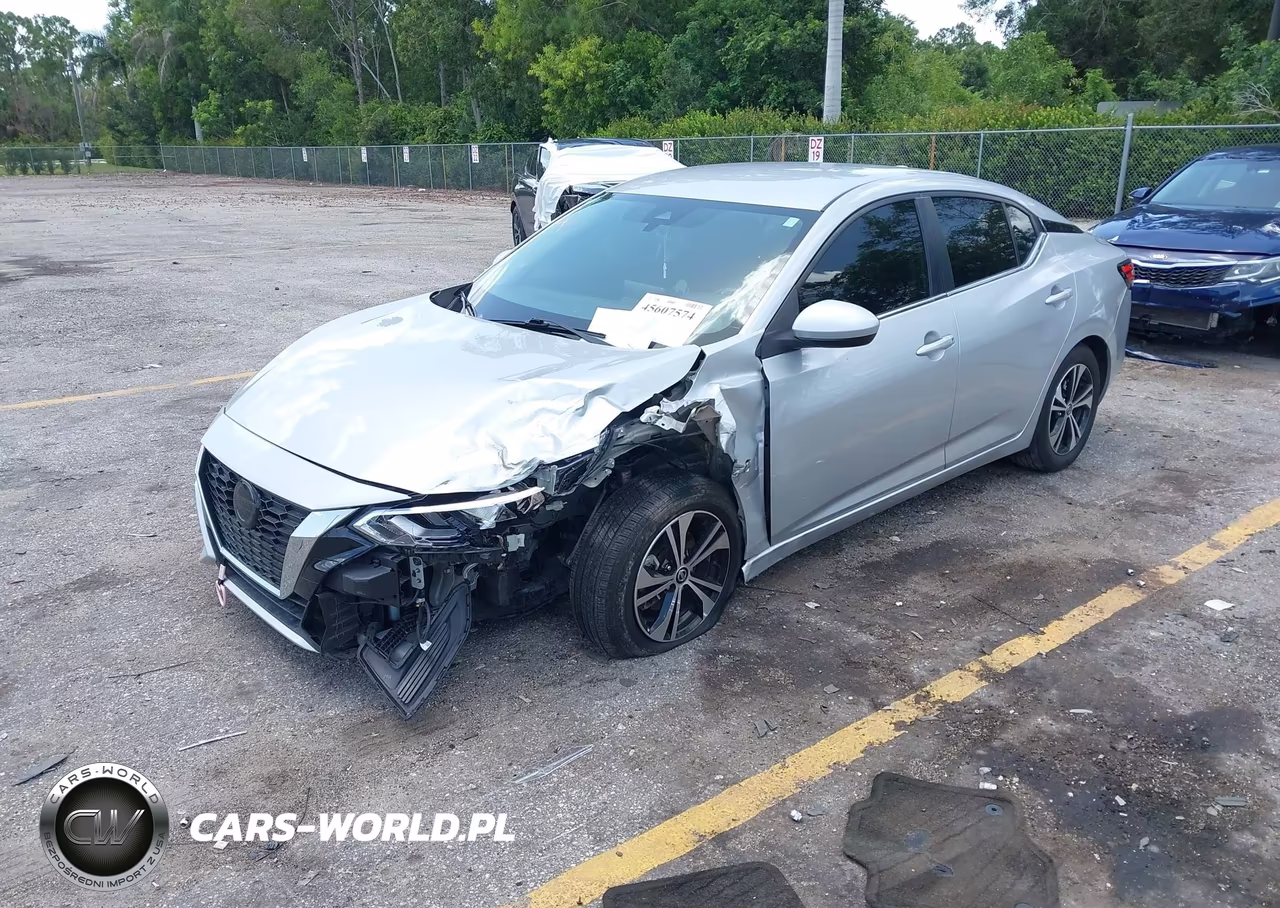 2023 Nissan Sentra Sv Xtronic Cvt VIN:3N1AB8CV6PY238829 - 2
