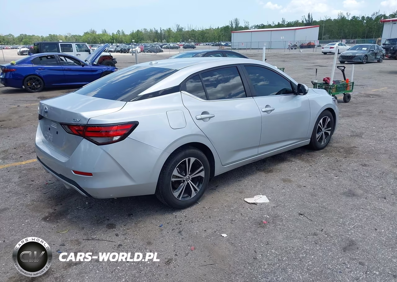 2023 Nissan Sentra Sv Xtronic Cvt VIN:3N1AB8CV6PY238829 - 4