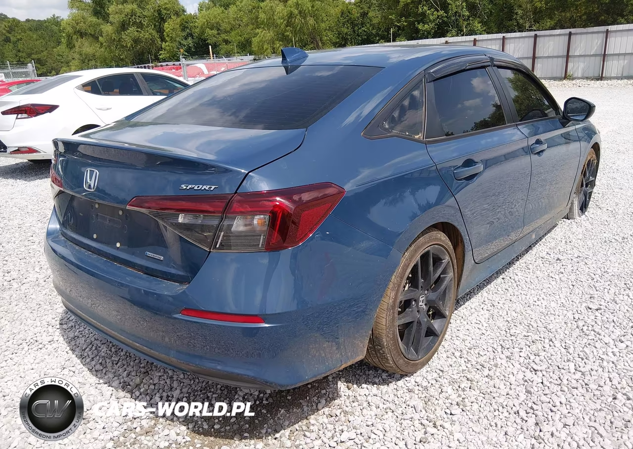 2025 Honda Civic Hybrid Sport-Sport Touring VIN:2HGFE4F81SH355050 - 4