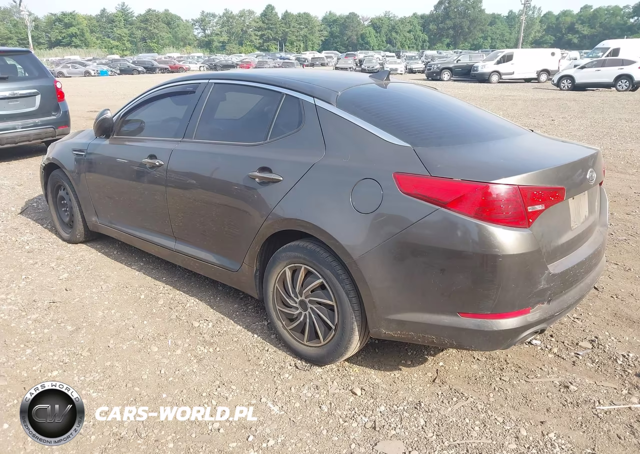 2011 Kia Optima Lx VIN:KNAGM4A75B5068514 - 3