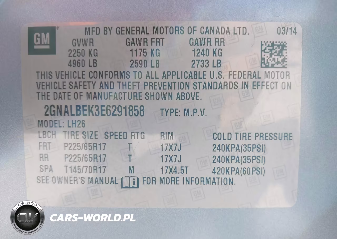 2014 Chevrolet Equinox Lt VIN:2GNALBEK3E6291858 - 9