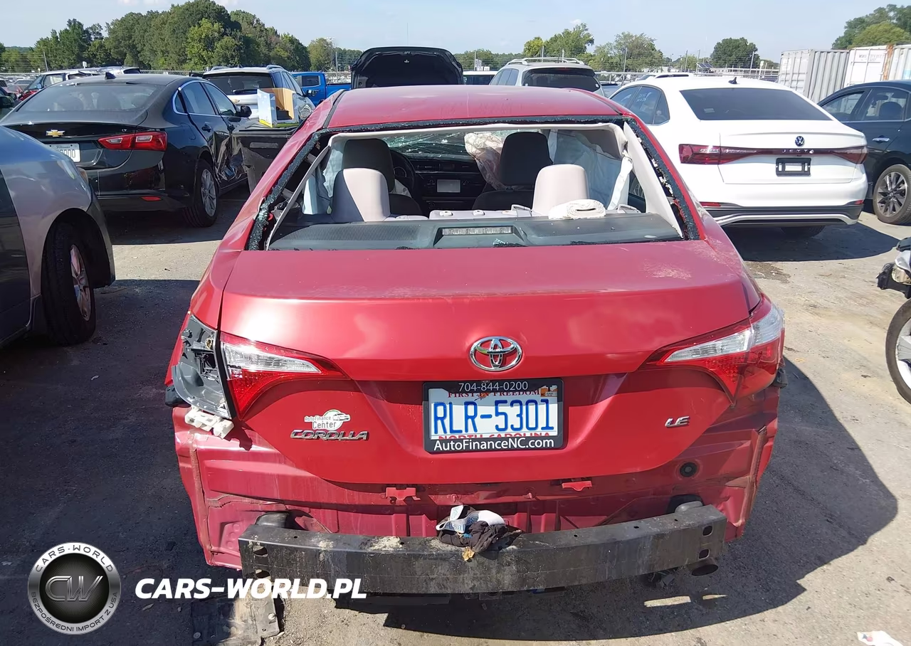 2016 Toyota Corolla Le VIN:5YFBURHE9GP553294 - 14