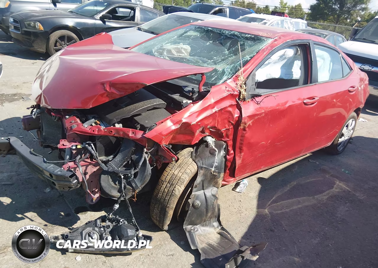 2016 Toyota Corolla Le VIN:5YFBURHE9GP553294 - 2