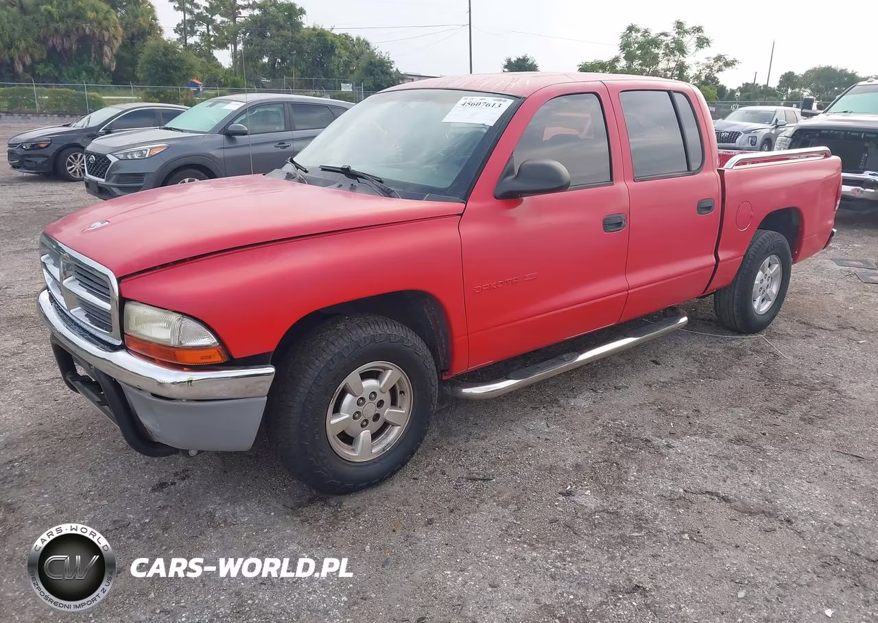2001 Dodge Dakota Slt-Sport VIN:1B7HL2AX71S306488 - 2