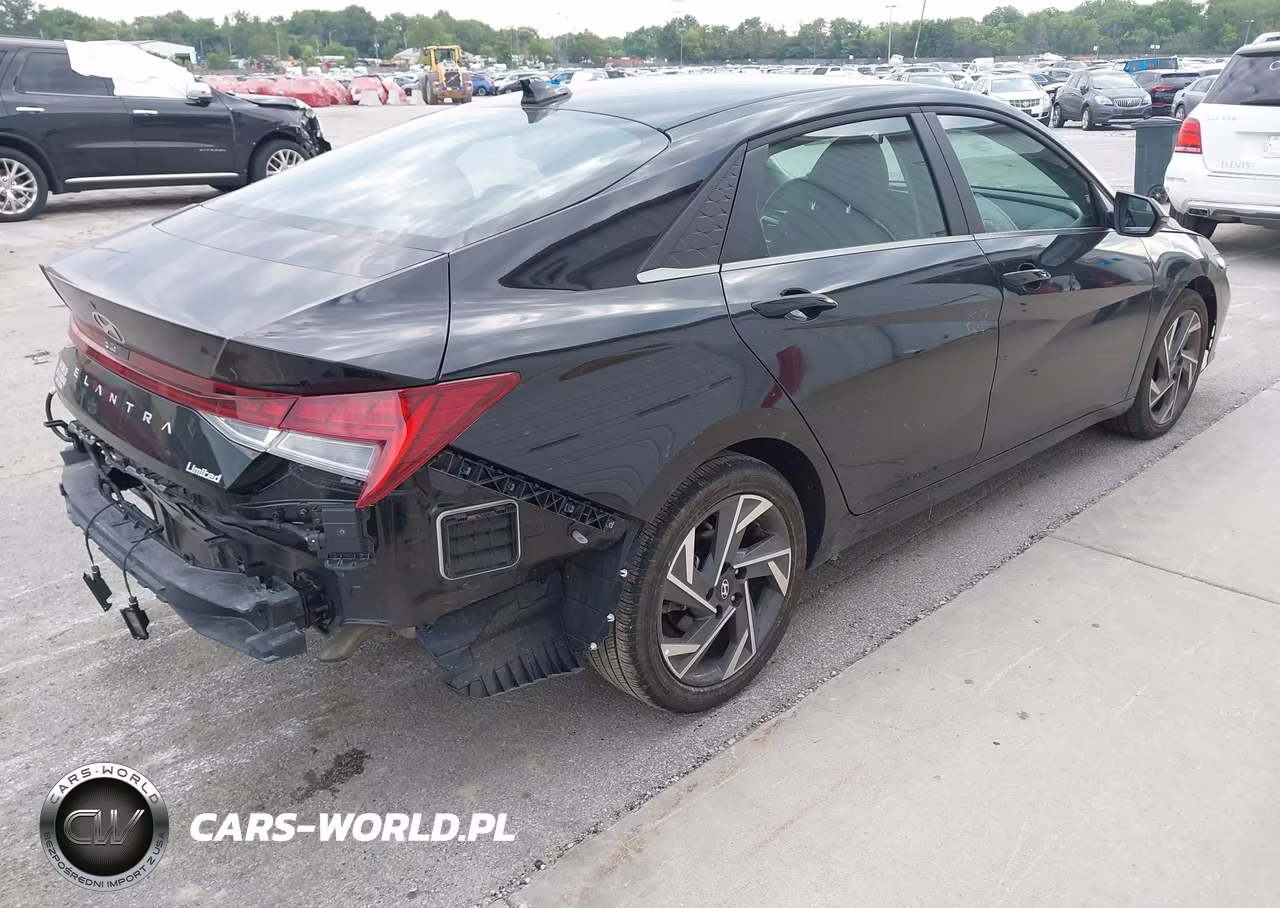 2025 Hyundai Elantra Limited VIN:KMHLP4DG8SU081635 - 4