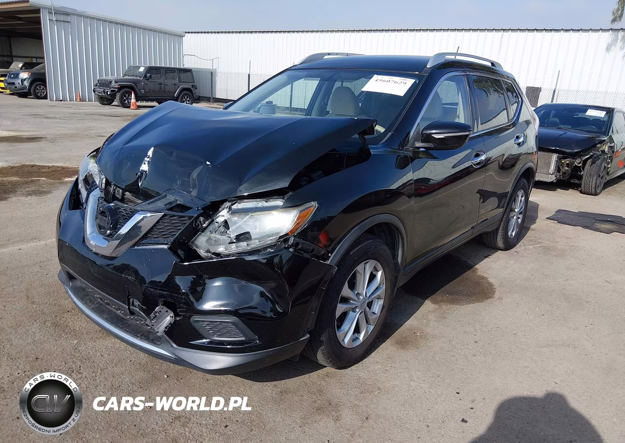 2015 Nissan Rogue Sv VIN:KNMAT2MT8FP556021 - 2