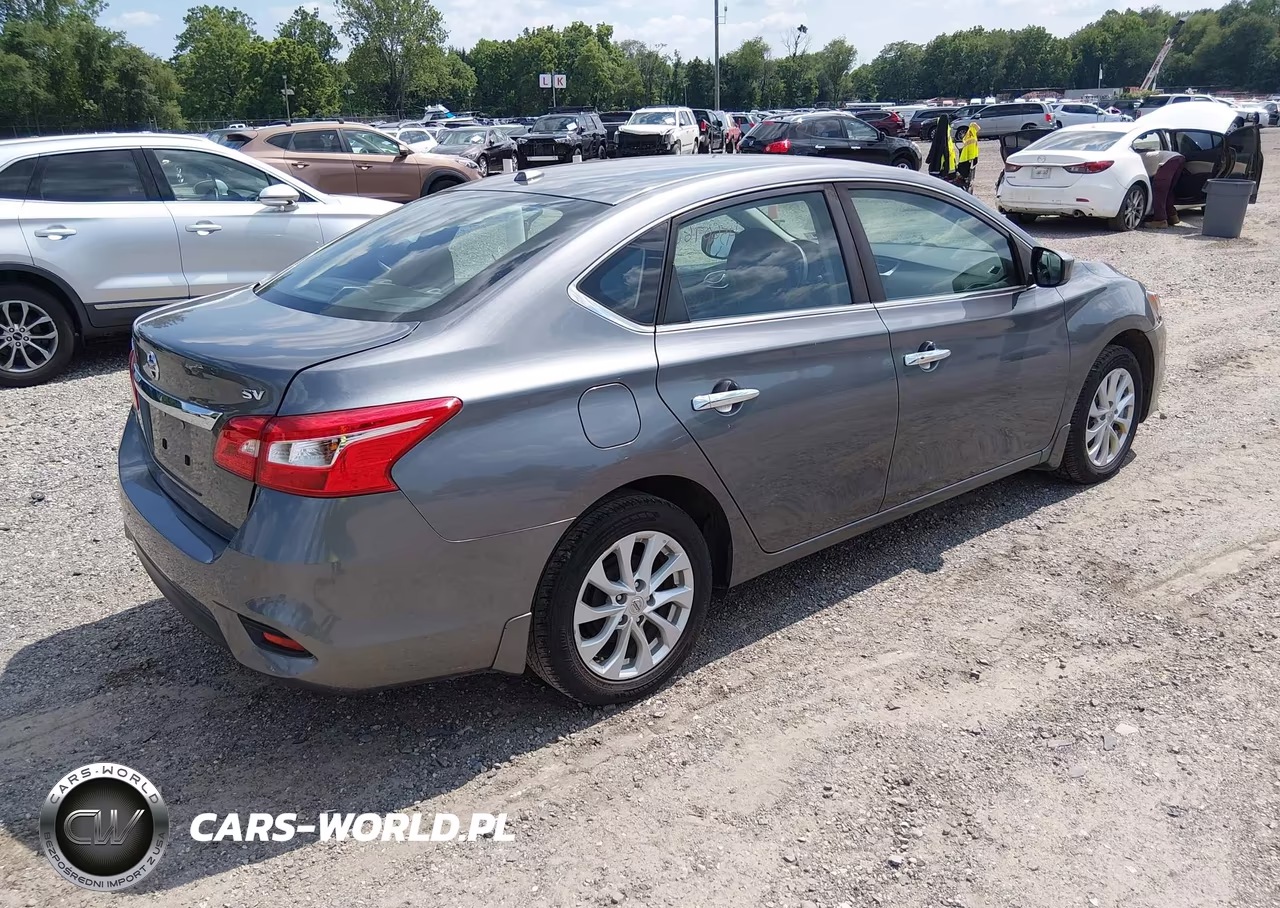 2019 Nissan Sentra Sv VIN:3N1AB7AP1KY273236 - 4
