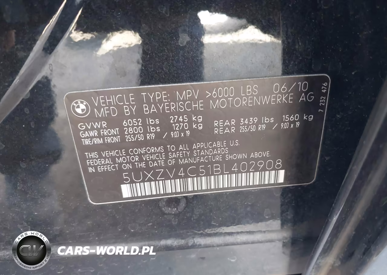 2011 BMW X5 xDrive35I-xDrive35I Premium-xDrive35I Sport Activity VIN:5UXZV4C51BL402908 - 9