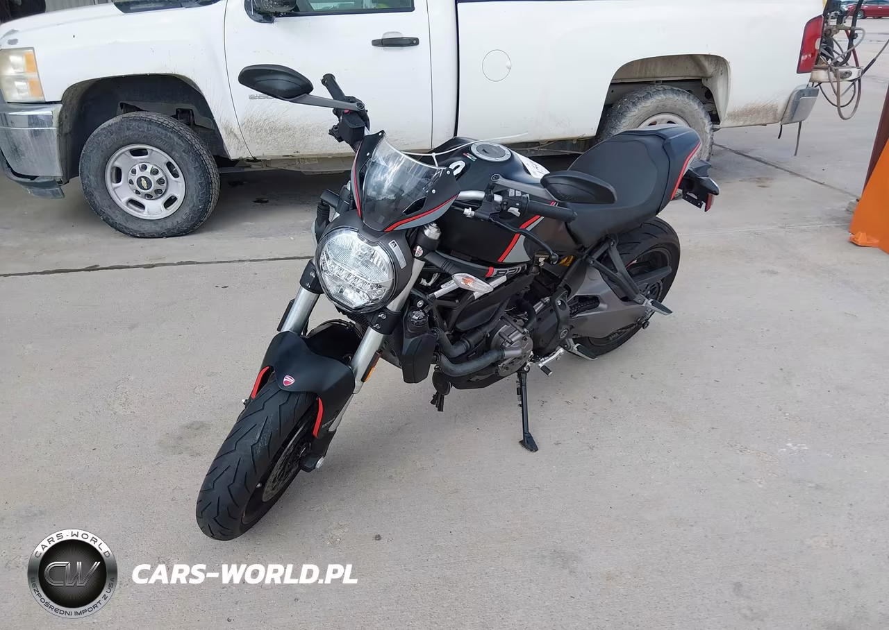 2021 Ducati Monster 821 VIN:ZDMMACLS9MB008626 - 2