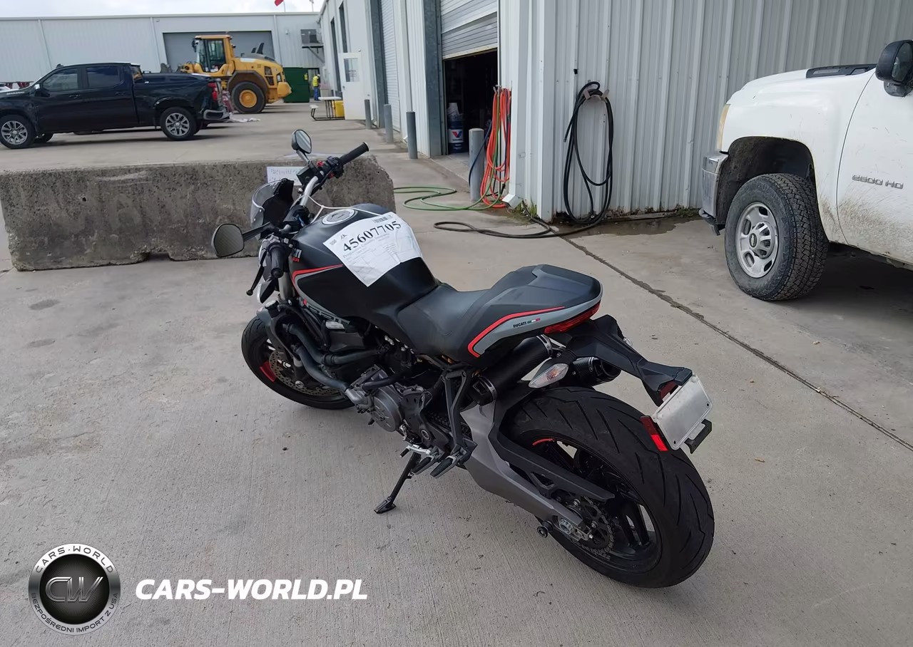 2021 Ducati Monster 821 VIN:ZDMMACLS9MB008626 - 3