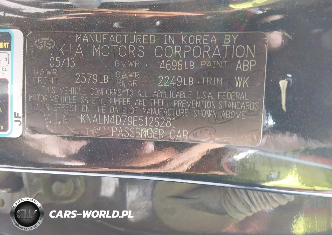 2014 Kia Cadenza Premium VIN:KNALN4D79E5126281 - 9