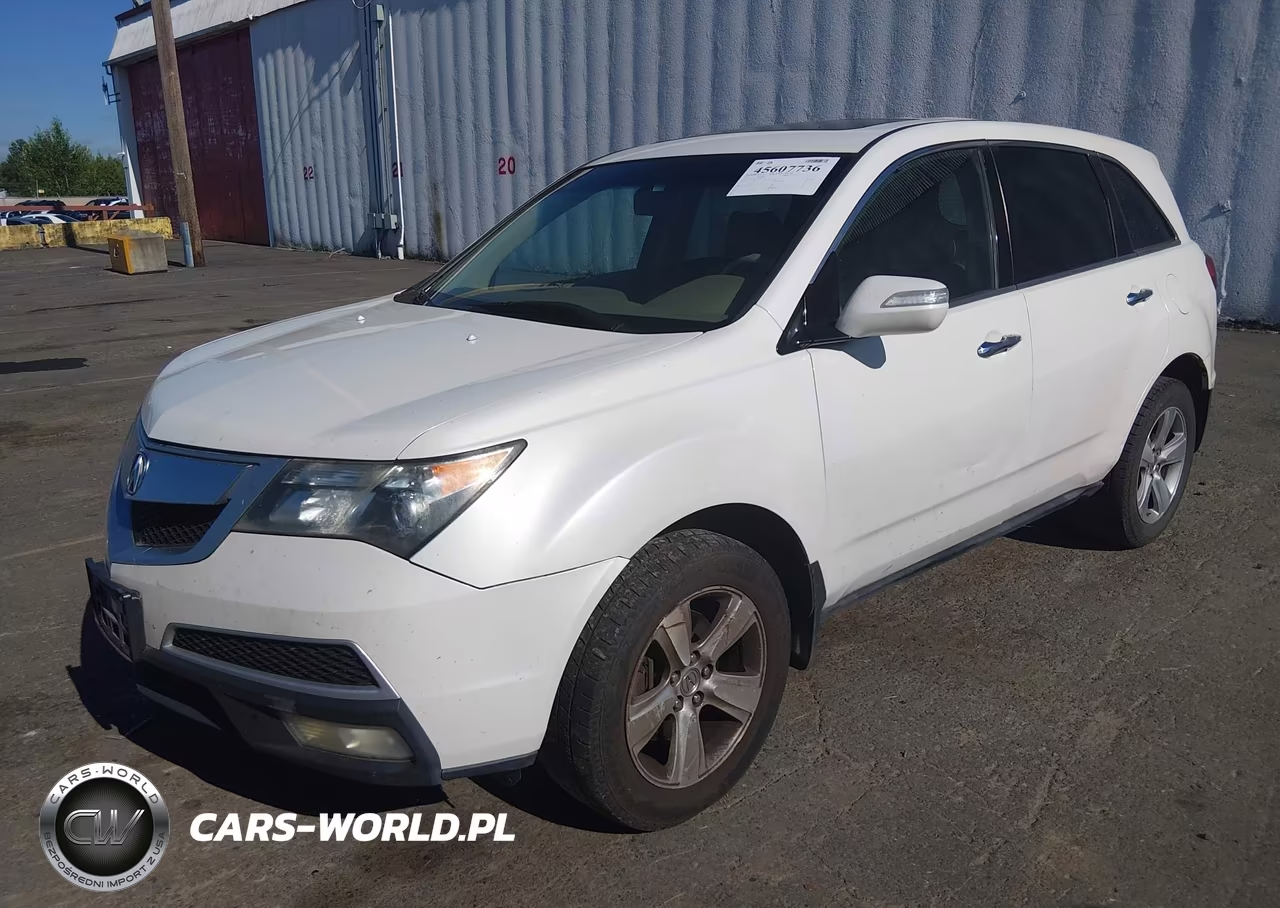 2010 Acura Mdx VIN:2HNYD2H26AH528903 - 2