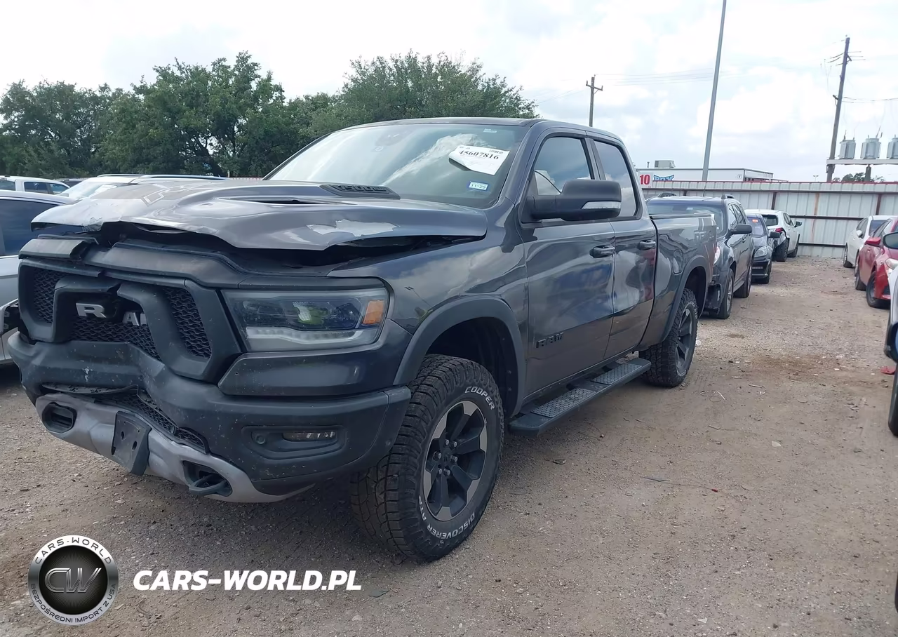 2019 Ram 1500 Rebel 4X4 6'4 Box VIN:1C6SRFET8KN569051 - 2